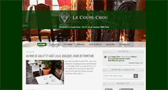 Desktop Screenshot of lecoupechou.com